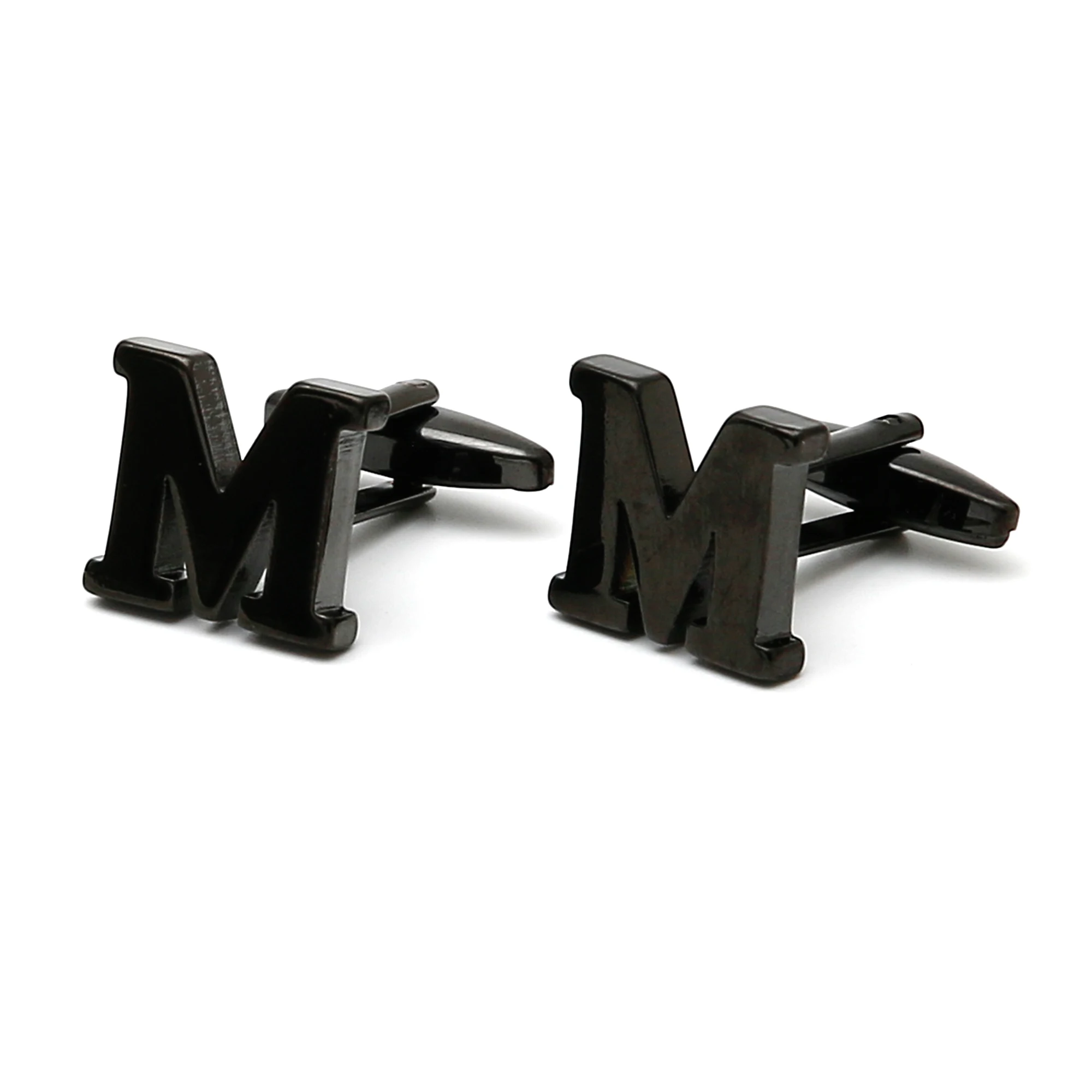 TOMYE M Cufflinks for Men, Black Stainless Steel Letter Buttons Formal Business Dress Shirt Cuff Links Wedding Gifts
TOMYE M Cufflinks for Men, Black Stainless Steel Letter Buttons Formal Business Dress Shirt Cuff Links Wedding Gifts