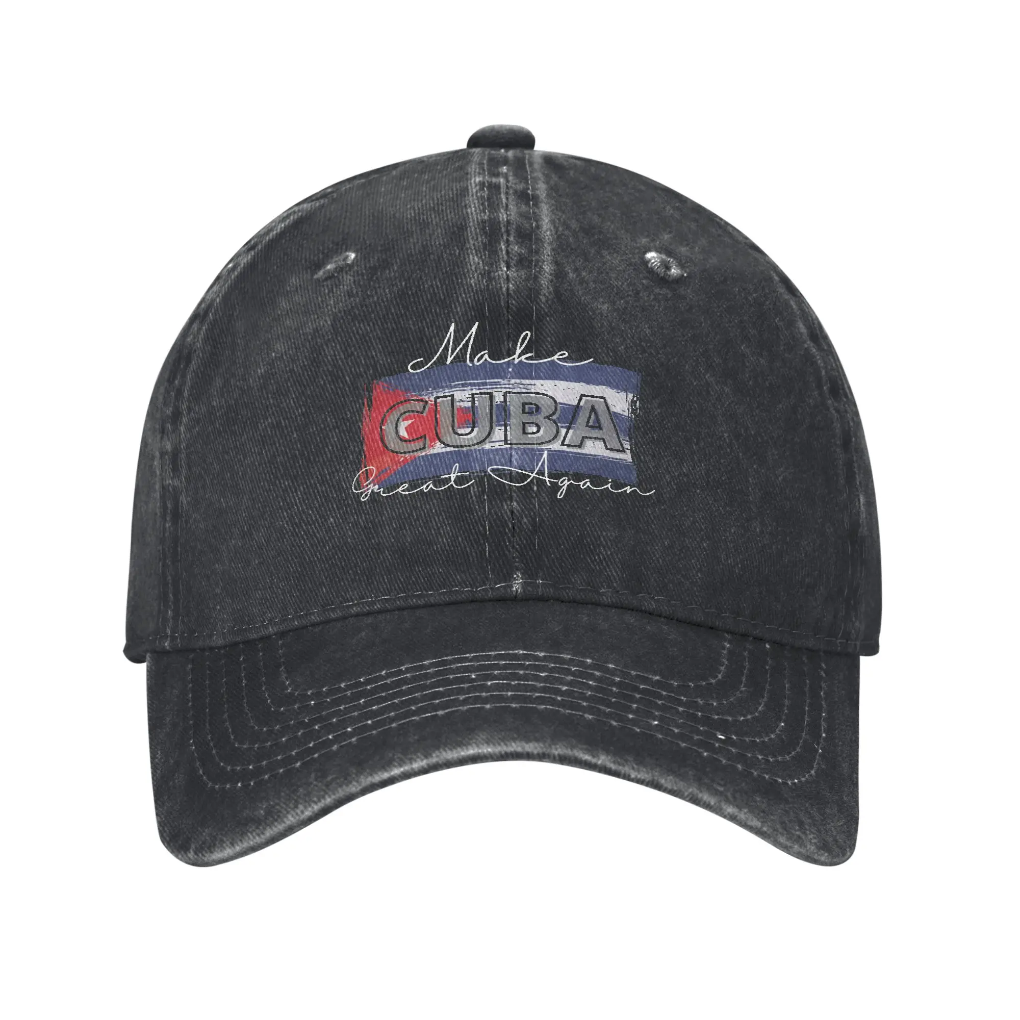 Baseball Cap Make Cuba Great Again Summer Vintage Trucker Hat Female Male Design Outdoor Sport High Quality Baseball Caps
Baseball Cap Make Cuba Great Again Summer Vintage Trucker Hat Female Male Design Outdoor Sport High Quality Baseball Caps
