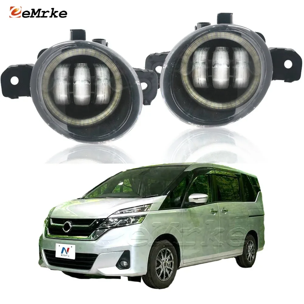 Светодиодные противотуманные фары Angel Eye DRL для Nissan Serena Suzuki Landy C27 2016 2017 2018, автомобильные линзы PTF, дневные ходовые огни слева + правая
Светодиодные противотуманные фары Angel Eye DRL для Nissan Serena Suzuki Landy C27 2016 2017 2018, автомобильные линзы PTF, дневные ходовые огни слева + правая
