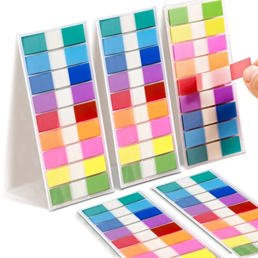 Writable Sticky Tabs, 900 Pcs Sticky Page Marker Tabs for Document Organization, Teacher Supplies, Study Aids, Office Supplies,
Writable Sticky Tabs, 900 Pcs Sticky Page Marker Tabs for Document Organization, Teacher Supplies, Study Aids, Office Supplies,