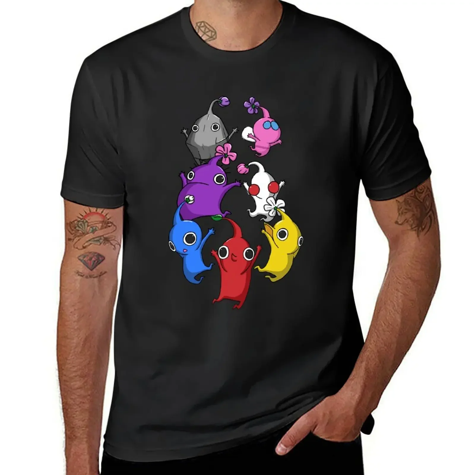 Jumping Pikmin T-Shirt korean fashion graphic shirts heavyweight t shirts for men
Jumping Pikmin T-Shirt korean fashion graphic shirts heavyweight t shirts for men