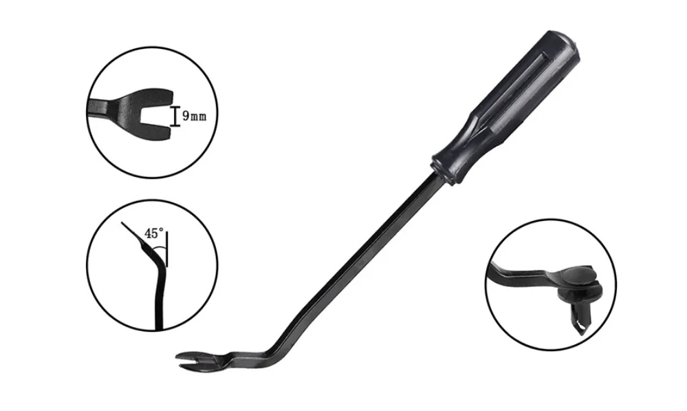 5Pcs Auto Trim Removal Tool Kit, No Scratch Plastic Pry Tool Kit - Interior Door Panel Clip Fastener Removal Set For Vehicle
5Pcs Auto Trim Removal Tool Kit, No Scratch Plastic Pry Tool Kit - Interior Door Panel Clip Fastener Removal Set For Vehicle