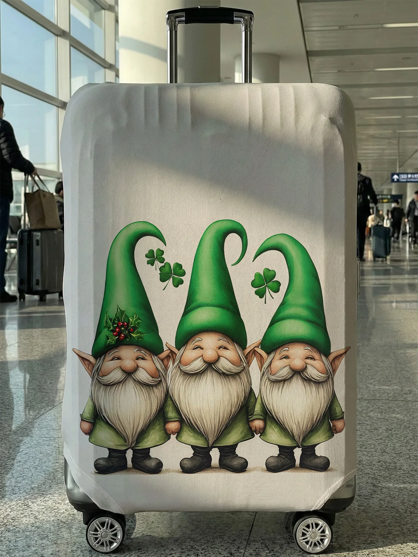 Three small goblin clover luggage protection case, suitable for 18-32 inch luggage cases, luggage handle gloves, travel accessor
Three small goblin clover luggage protection case, suitable for 18-32 inch luggage cases, luggage handle gloves, travel accessor