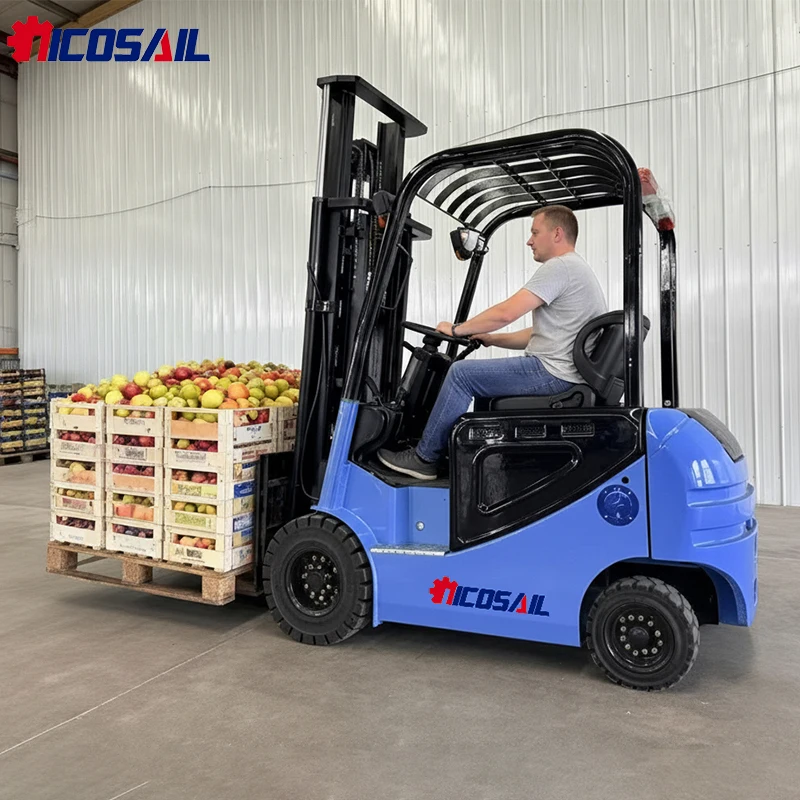 Nicosail 1.5 Ton Small Electric Forklift 3m Lift 2200kg Weight for Narrow Aisle Operation
Nicosail 1.5 Ton Small Electric Forklift 3m Lift 2200kg Weight for Narrow Aisle Operation