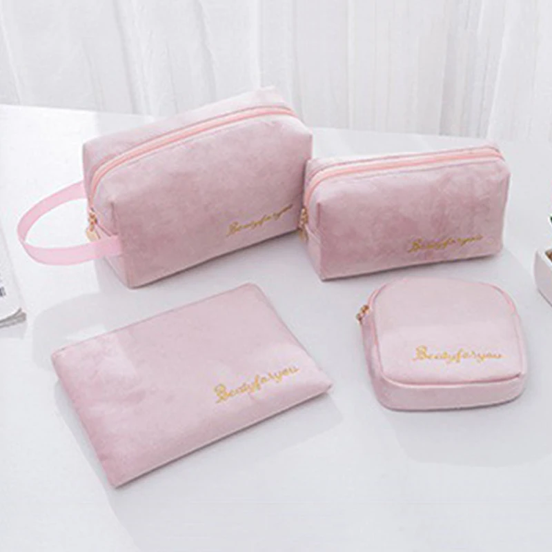 Women Cosmetic Bag Soft Velvet Make Up Storage Bag Pads Toiletry Package Travel Makeup Bag Organizer Pouch Beauty Case Wash Bag
Women Cosmetic Bag Soft Velvet Make Up Storage Bag Pads Toiletry Package Travel Makeup Bag Organizer Pouch Beauty Case Wash Bag