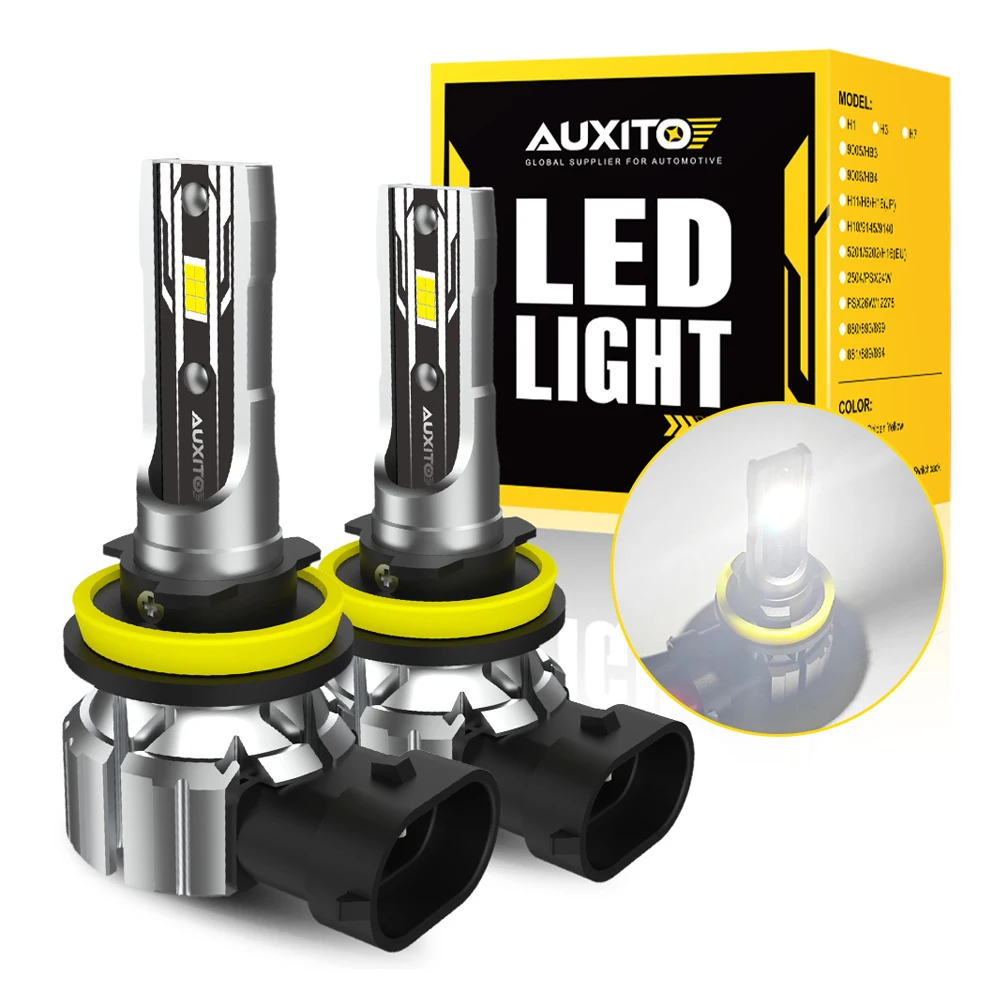 AUXITO 2Pcs H8 H9 H11 LED Light Bulb in PTF Head Light 50W High Power 9005 HB3 9006 HB4 LED Head Lamp Fanless 6500K ZES Chip 12V
AUXITO 2Pcs H8 H9 H11 LED Light Bulb in PTF Head Light 50W High Power 9005 HB3 9006 HB4 LED Head Lamp Fanless 6500K ZES Chip 12V