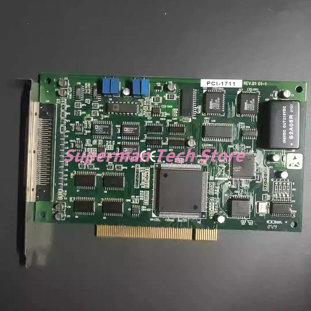 Многофункциональная промышленная плата сбора данных ADVANTECHA PCI-1711 REV.B1 01-1
Многофункциональная промышленная плата сбора данных ADVANTECHA PCI-1711 REV.B1 01-1