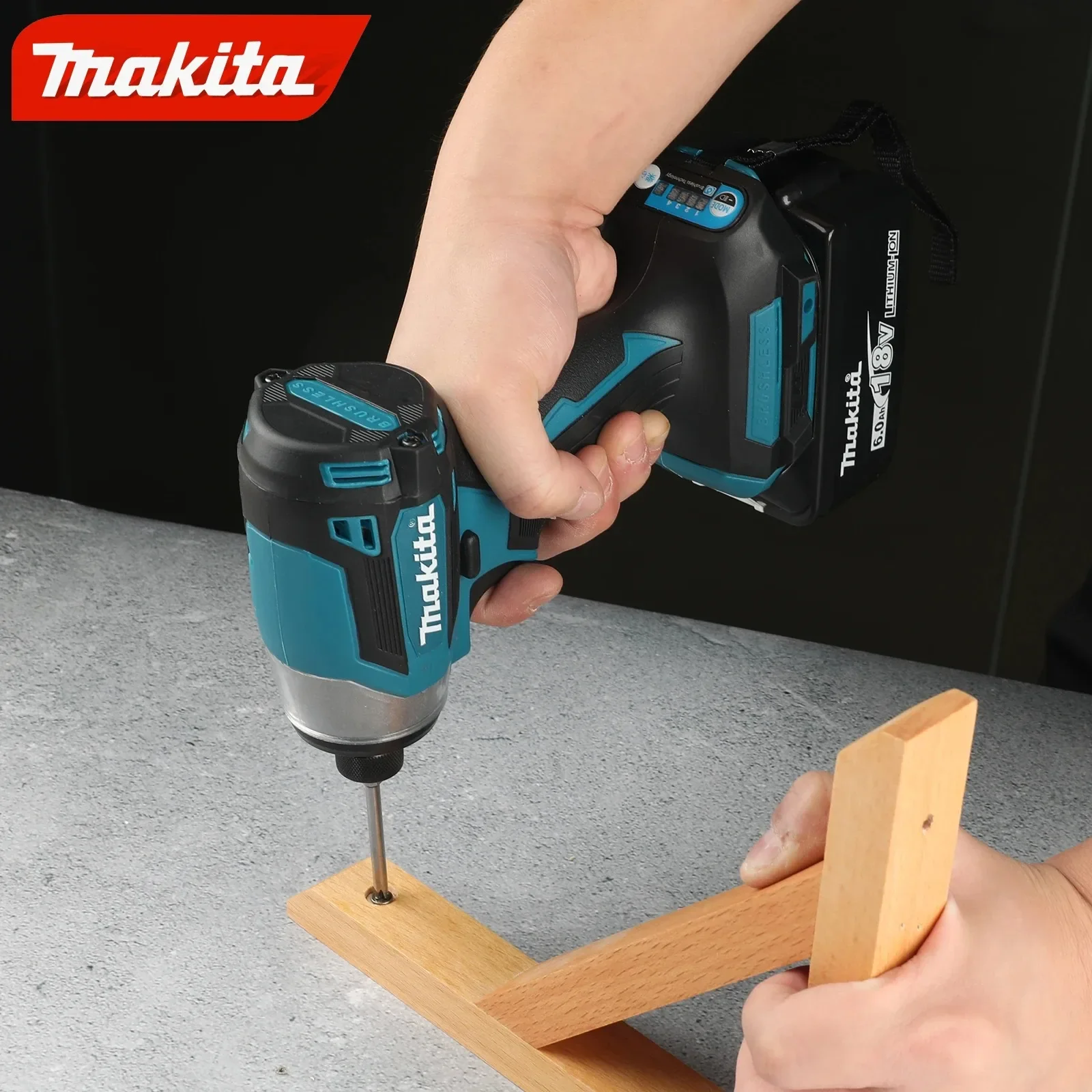 Makita DTD173 high power brushless impact 18V screwdriver driver Rechargeable high torque Cordless electric driver Tool
Makita DTD173 high power brushless impact 18V screwdriver driver Rechargeable high torque Cordless electric driver Tool