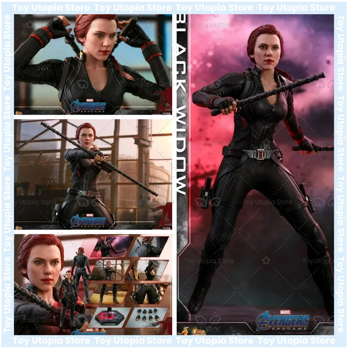 En Stock, Figura de Acción Original HotToys HT 1/6 MMS533 Avengers 4 Scarlett Black Widow 7.0
En Stock, Figura de Acción Original HotToys HT 1/6 MMS533 Avengers 4 Scarlett Black Widow 7.0