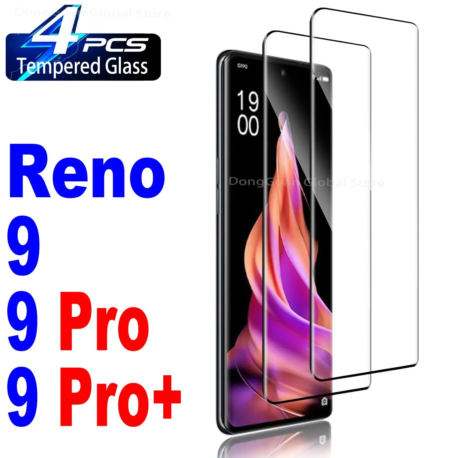 1/4 шт. 3D закаленное стекло для Oppo Reno9 Pro + Защитная стеклянная пленка для экрана
1/4 шт. 3D закаленное стекло для Oppo Reno9 Pro + Защитная стеклянная пленка для экрана