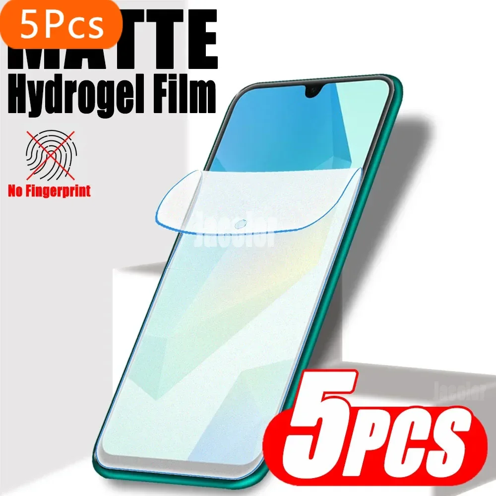 5PCS Matte Screen Protective Gel film For Samsung Galaxy A16 A06 A55 A35 A25 A15 A05S A54 A34 A24 A14 A23 A13 Hydrogel Protector 
5PCS Matte Screen Protective Gel film For Samsung Galaxy A16 A06 A55 A35 A25 A15 A05S A54 A34 A24 A14 A23 A13 Hydrogel Protector