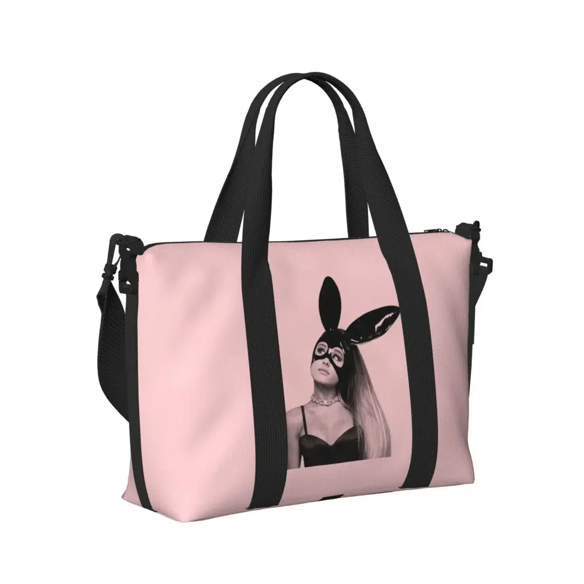 Ariana Grande Pop Music American Singer Beach Travel Bag Large Capacity Tote Bags for Sport Women Shopping Duffle Shoulder Bag
Ariana Grande Pop Music American Singer Beach Travel Bag Large Capacity Tote Bags for Sport Women Shopping Duffle Shoulder Bag