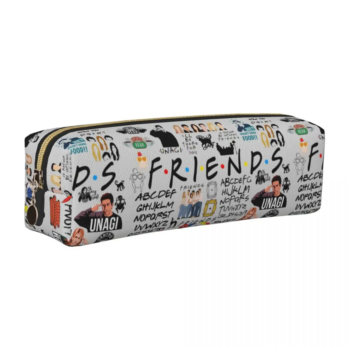 Friends TV Show American Pencil Case Fun Cartoon Central Perk Pen Holder Bag for Student Students School Zipper Pencil Box
Friends TV Show American Pencil Case Fun Cartoon Central Perk Pen Holder Bag for Student Students School Zipper Pencil Box