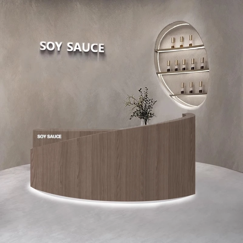 Unique Modern Oval Shape Cafe Reception Desk Modern Style Office Computer Reception Desk
Unique Modern Oval Shape Cafe Reception Desk Modern Style Office Computer Reception Desk