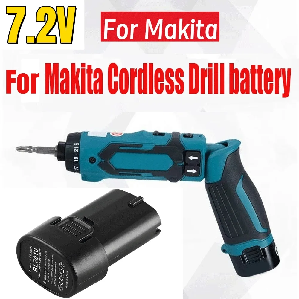 100% New Original 7.2V 1500mah for Makita BL7010 BL0715 DF010 DF012 DF022 7.2-4 194355-2 194356-3 electric tool battery
100% New Original 7.2V 1500mah for Makita BL7010 BL0715 DF010 DF012 DF022 7.2-4 194355-2 194356-3 electric tool battery