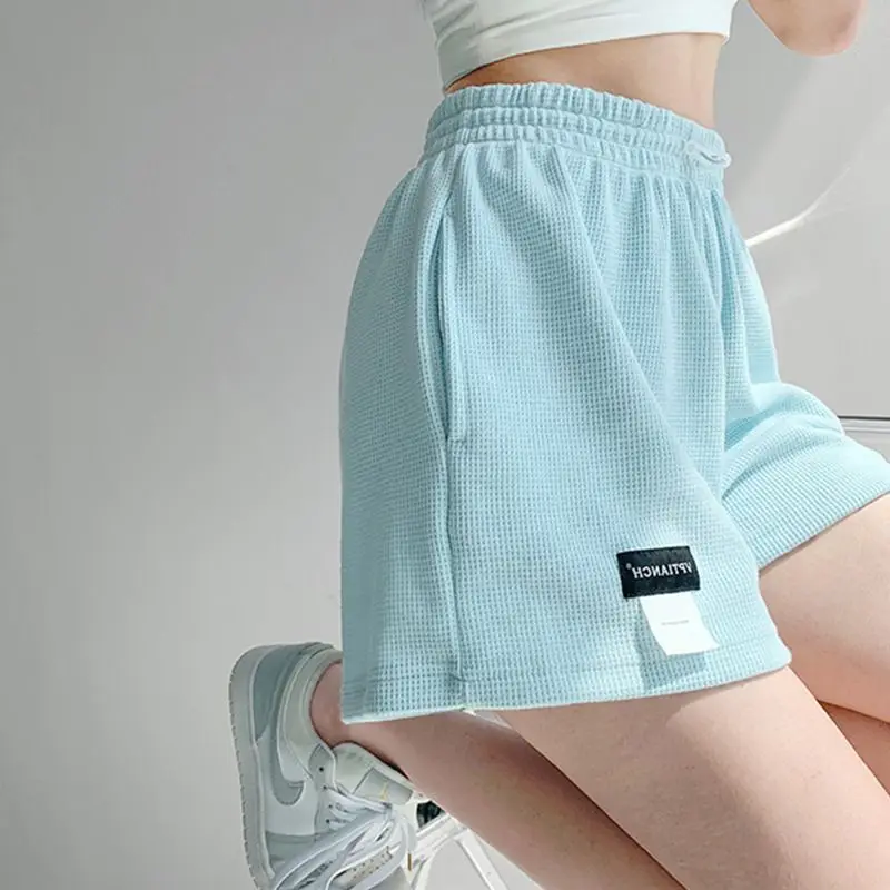 Women's Shorts 2023 Summer High Waisted Sports Shorts Loose Bottoms Female Casual Elastic Waist Hot Pants Solid Color Homewear
Women's Shorts 2023 Summer High Waisted Sports Shorts Loose Bottoms Female Casual Elastic Waist Hot Pants Solid Color Homewear