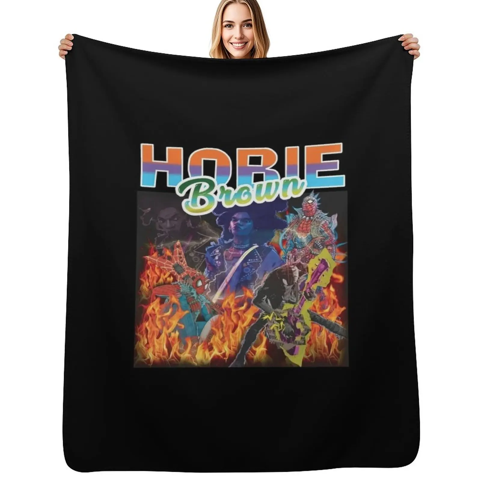 Hobie Brown art Throw Blanket Soft Sherpa Fleece Warm Blanket for Winter
Hobie Brown art Throw Blanket Soft Sherpa Fleece Warm Blanket for Winter
