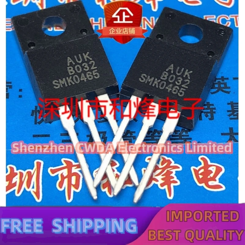 10 шт.-20 шт. SMK0465 SMK0465F TO-220F 650V 4A новое оригинальное импортное лучшее качество
10 шт.-20 шт. SMK0465 SMK0465F TO-220F 650V 4A новое оригинальное импортное лучшее качество