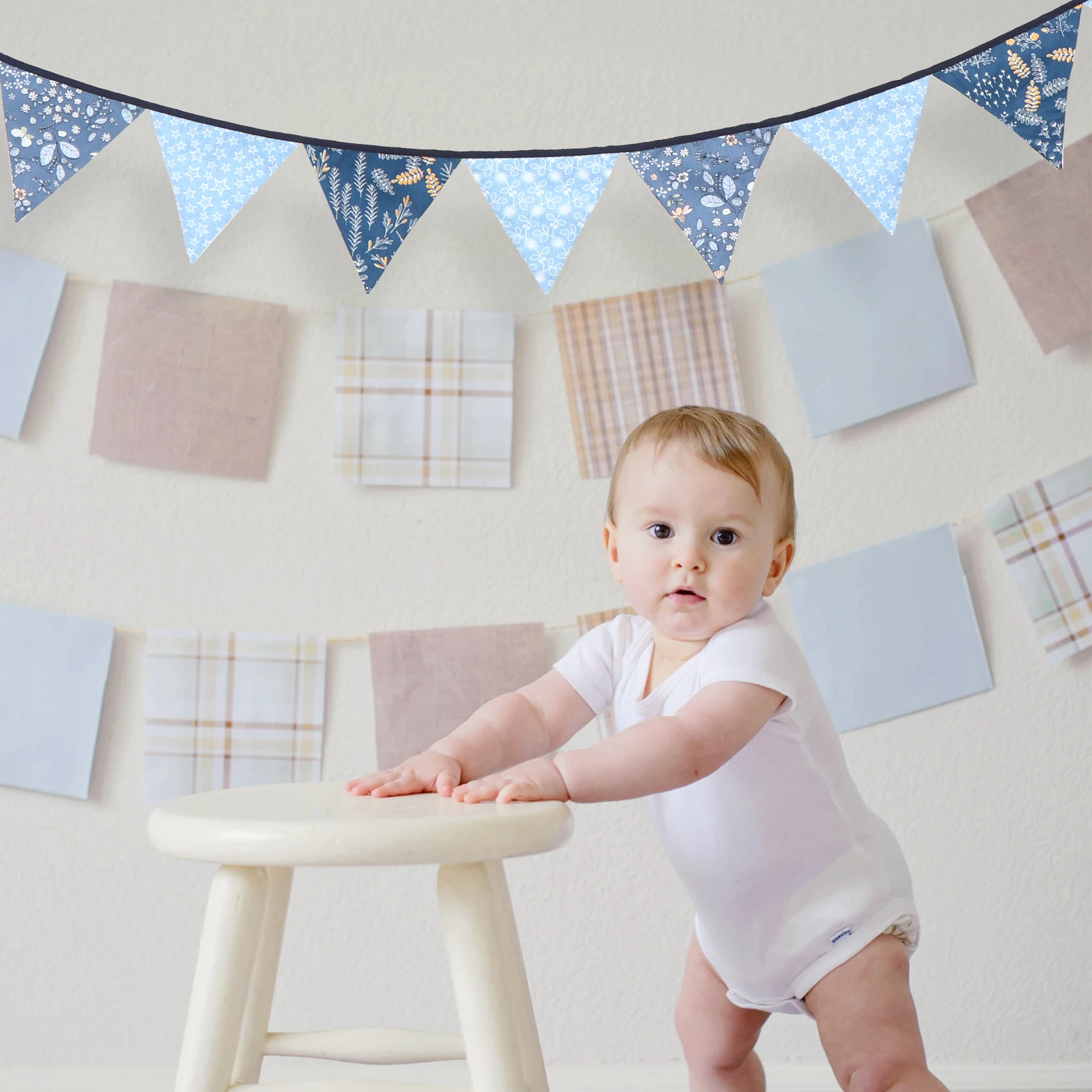 Triangle Cotton Banner Hanging Pennant Flags Colorful Home Party Decorations Material Wall Door Window nament Triangle
Triangle Cotton Banner Hanging Pennant Flags Colorful Home Party Decorations Material Wall Door Window nament Triangle