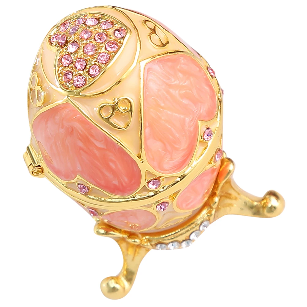 Egg Shaped Jewelry Holder Enameled Trinket Box Small Jewelry Organizer Desktop Decoration Case Trinket Box Egg Ring Holder
Egg Shaped Jewelry Holder Enameled Trinket Box Small Jewelry Organizer Desktop Decoration Case Trinket Box Egg Ring Holder