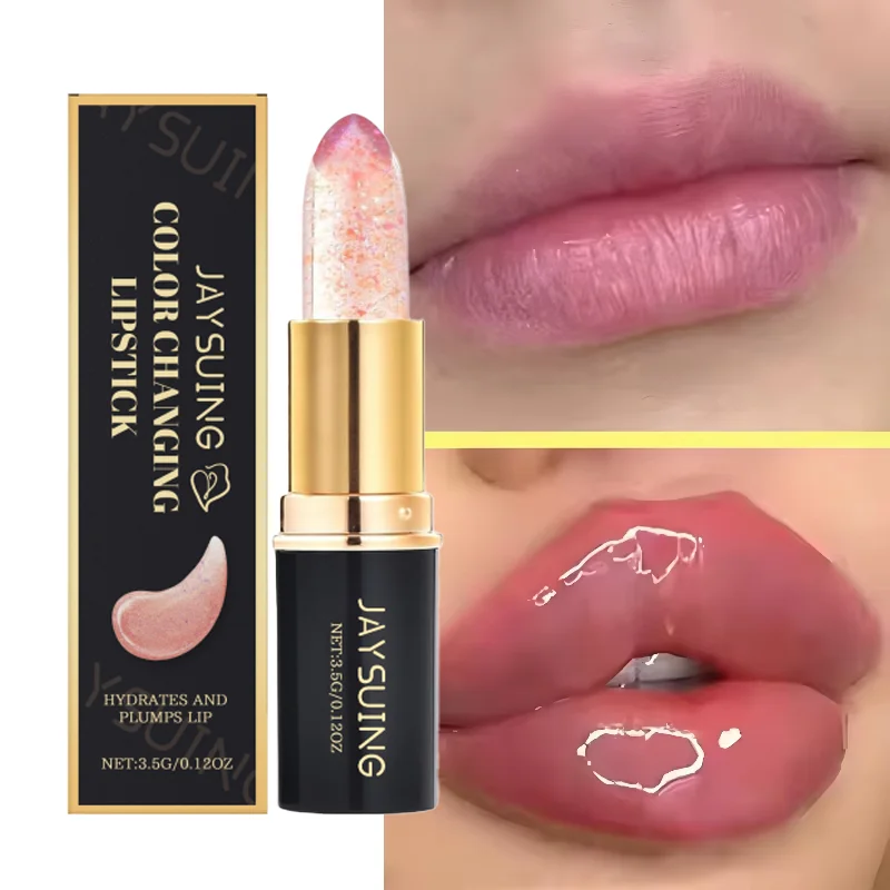 Glitter Color Changing Moisturizing Hydrating Lipstick Hydrating Plumps Lip Lasting Nourishing Soft Shiny Lip Gloss Lips Makeup
Glitter Color Changing Moisturizing Hydrating Lipstick Hydrating Plumps Lip Lasting Nourishing Soft Shiny Lip Gloss Lips Makeup