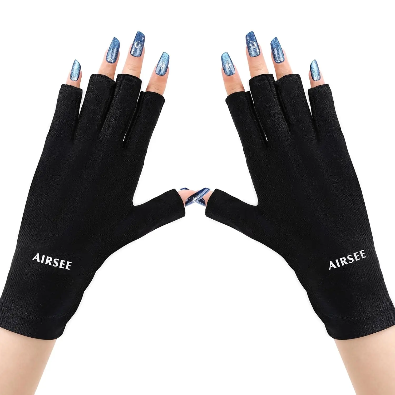 Professional UV Protection Gloves for Nail Art, UPF50+ Fingerless Design Shields Skin from Sun and Lamps (Black)
Professional UV Protection Gloves for Nail Art, UPF50+ Fingerless Design Shields Skin from Sun and Lamps (Black)