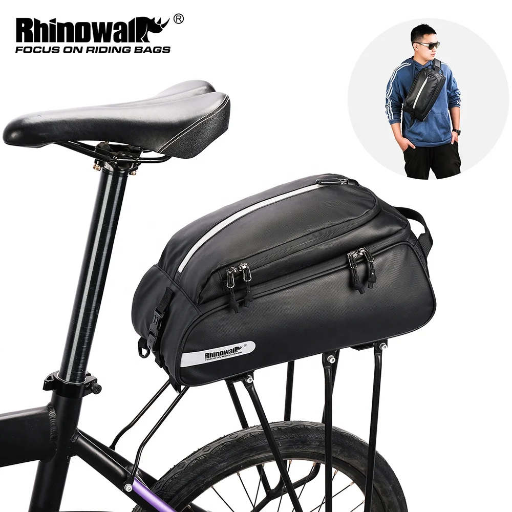 Rhinowalk велосипедная задняя сумка на багажник, сумка-переноска для езды на велосипеде, трансформируемая складная сумка для хранения велосипеда для путешествий
Rhinowalk велосипедная задняя сумка на багажник, сумка-переноска для езды на велосипеде, трансформируемая складная сумка для хранения велосипеда для путешествий