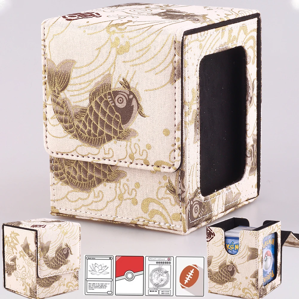 Double-Sleeved Cards,Fits 100+/160+ Card Deck Box for MTG Commander-Patented Design,Commander Display,35pt Card Brick&Dice Tray
Double-Sleeved Cards,Fits 100+/160+ Card Deck Box for MTG Commander-Patented Design,Commander Display,35pt Card Brick&Dice Tray