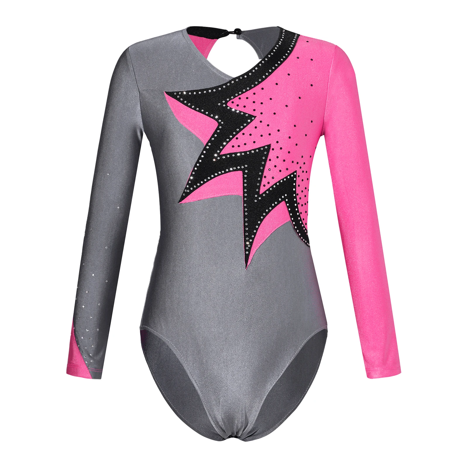 Kids Girls Dance Leotard Bodysuit Long Sleeve Stylish Shiny Diamonds Adorned Jumpsuit Ballet Modern Stage Performance Costumes
Kids Girls Dance Leotard Bodysuit Long Sleeve Stylish Shiny Diamonds Adorned Jumpsuit Ballet Modern Stage Performance Costumes