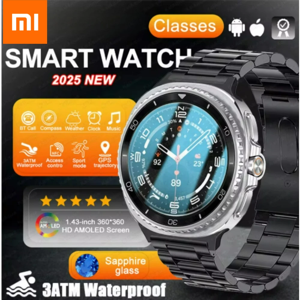 Xiaomi Watch 8 Ultra Classic Смарт-часы для мужчин AMOLED HD Экран Фитнес BT Вызов NFC GPS Компас Водонепроницаемые Смарт-часы Ultra Women 
Xiaomi Watch 8 Ultra Classic Смарт-часы для мужчин AMOLED HD Экран Фитнес BT Вызов NFC GPS Компас Водонепроницаемые Смарт-часы Ultra Women