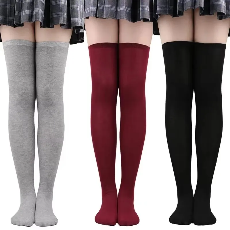 Girls Long Tube Socks Black White Solid Color Long Socks Women Sexy Over Knee Thigh High Socks Over The Knee Stockings Hosiery
Girls Long Tube Socks Black White Solid Color Long Socks Women Sexy Over Knee Thigh High Socks Over The Knee Stockings Hosiery
