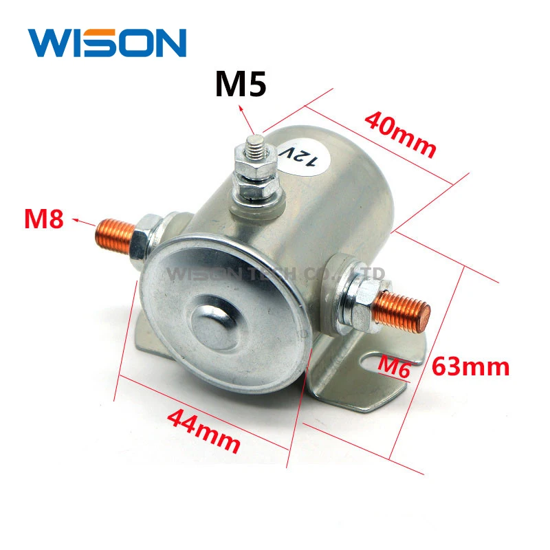 4 6 pin 12V 24 36 48V 200A High Current Contactor Relay Car Electric Continuous Duty Metal Side Mount Solenoid Relay for truck
4 6 pin 12V 24 36 48V 200A High Current Contactor Relay Car Electric Continuous Duty Metal Side Mount Solenoid Relay for truck