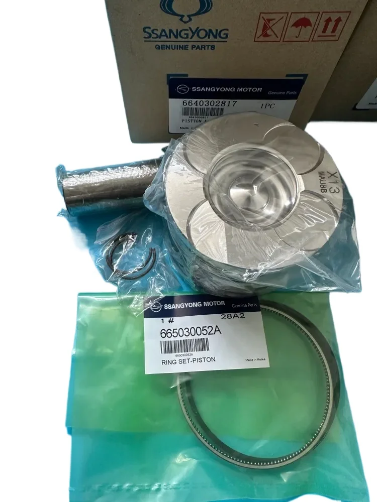 Piston with Piston Ring Piston Assembly 6640302817 for Ssangyong Rexton +d20dt Actyon Sports Actyon Kyron
Piston with Piston Ring Piston Assembly 6640302817 for Ssangyong Rexton +d20dt Actyon Sports Actyon Kyron