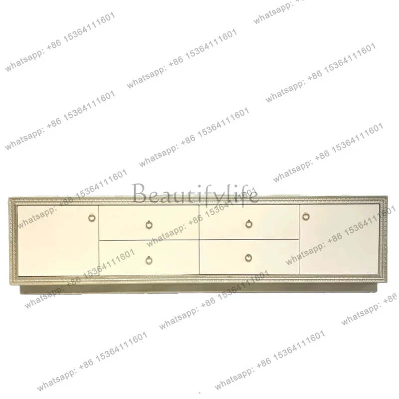 American light luxury TV cabinet villa home living room luxury floor cabinet
American light luxury TV cabinet villa home living room luxury floor cabinet