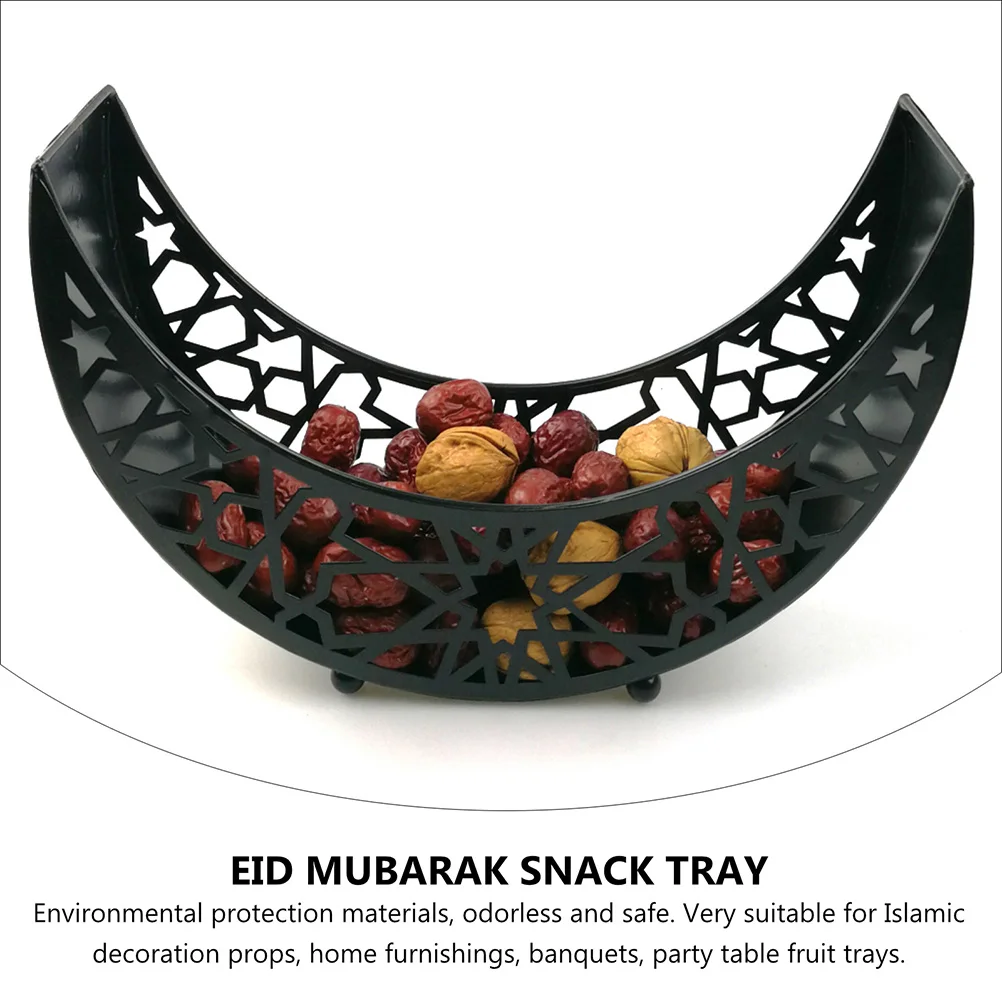 Moon Shaped Iron Tray for Party Snack Fruit Serving Home Storage Decor Black Color Smooth Surface Practical Durability Kitchen
Moon Shaped Iron Tray for Party Snack Fruit Serving Home Storage Decor Black Color Smooth Surface Practical Durability Kitchen
