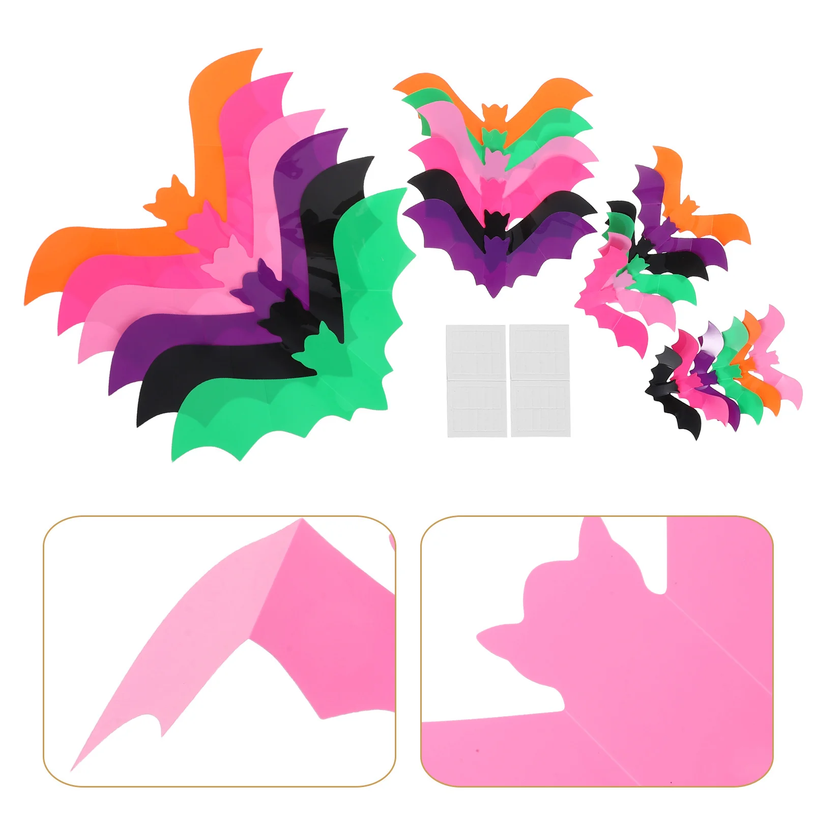 48pcs 3D Wall Realistic Pvc Scary Decals Halloween Party Decorations Wall Window Stickers Durable Bat Decorations For Bathroom 
48pcs 3D Wall Realistic Pvc Scary Decals Halloween Party Decorations Wall Window Stickers Durable Bat Decorations For Bathroom