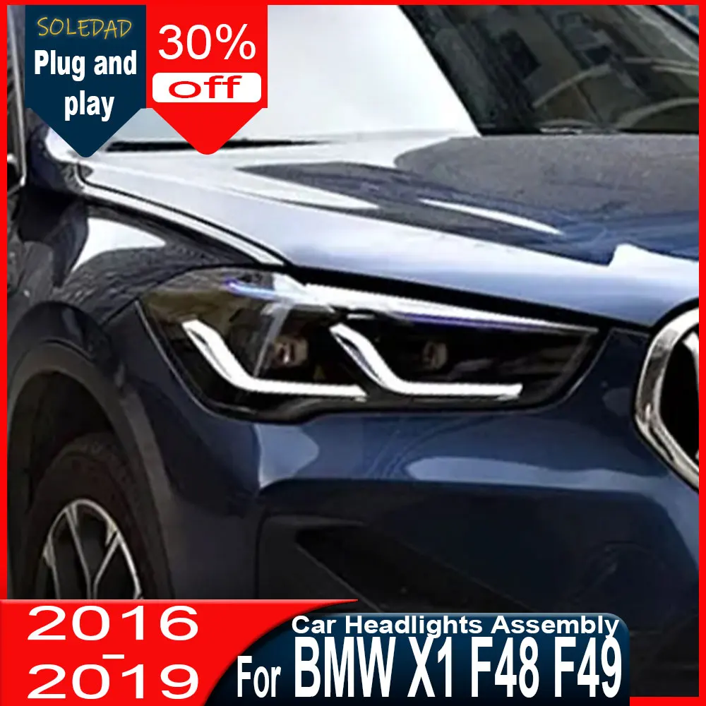 Car LED Head Lamp For BMW X1 F48 F49 Led Headlight Assembly 2016 2017 2018 2019 2020 2021 Upgrade Led Front Lights Plug And Play
Car LED Head Lamp For BMW X1 F48 F49 Led Headlight Assembly 2016 2017 2018 2019 2020 2021 Upgrade Led Front Lights Plug And Play
