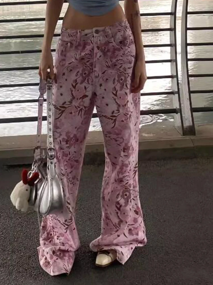 Y2k American Loose Slim Women Jeans Fashion Street Casual Woman Jeans High Waist Pink New Straight Pants Female Chicly
Y2k American Loose Slim Women Jeans Fashion Street Casual Woman Jeans High Waist Pink New Straight Pants Female Chicly