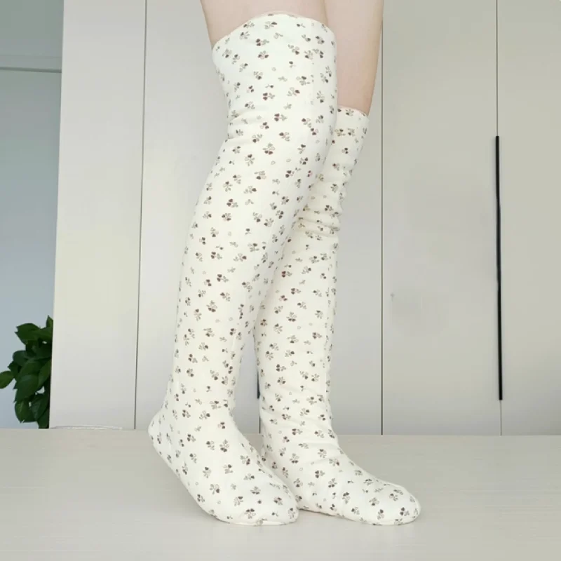 1 pair Thickened High Knee Protectors Cotton Socks Couple Handmade Foot Covers Adult Baby ABDL Breathable Soft Warm Cotton Socks
1 pair Thickened High Knee Protectors Cotton Socks Couple Handmade Foot Covers Adult Baby ABDL Breathable Soft Warm Cotton Socks