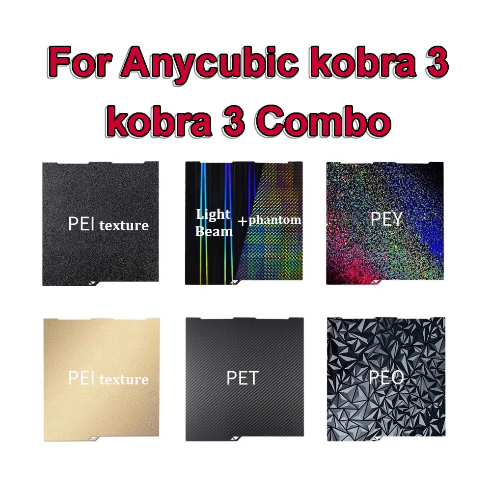 Комбинированная пластина для 3D принтера Anycubic kobra 3 PEI PEO PET PEY 256x26 8 пружинный стальной лист Anycubic kobra 3
Комбинированная пластина для 3D принтера Anycubic kobra 3 PEI PEO PET PEY 256x26 8 пружинный стальной лист Anycubic kobra 3