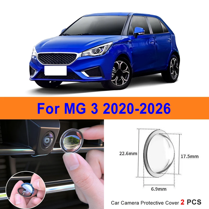 360 Reverse Image Car Camera Cover Anti-Scratch PC Lens Protector Stickers For MG 3 2020-2026 2Pcs
360 Reverse Image Car Camera Cover Anti-Scratch PC Lens Protector Stickers For MG 3 2020-2026 2Pcs