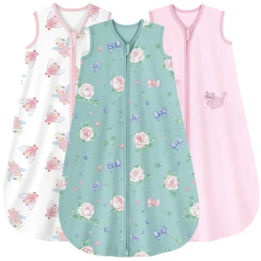 Baby Sleep Sack 18-24 Months Baby Wearable Blanket 100% Organic Cotton 2-Way Zipper Toddler Sleeping Sack Lightweight
Baby Sleep Sack 18-24 Months Baby Wearable Blanket 100% Organic Cotton 2-Way Zipper Toddler Sleeping Sack Lightweight