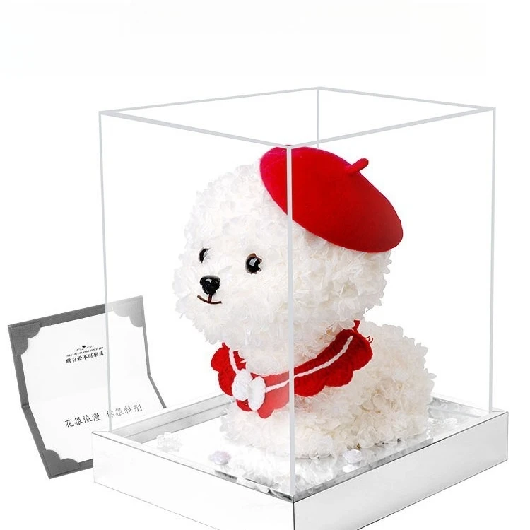Teddy Dog Immortal Flower Dog Gift Box, Puppy Ornament, Bi Xiong, Girlfriend Teachers' Day Birthday Gift
Teddy Dog Immortal Flower Dog Gift Box, Puppy Ornament, Bi Xiong, Girlfriend Teachers' Day Birthday Gift