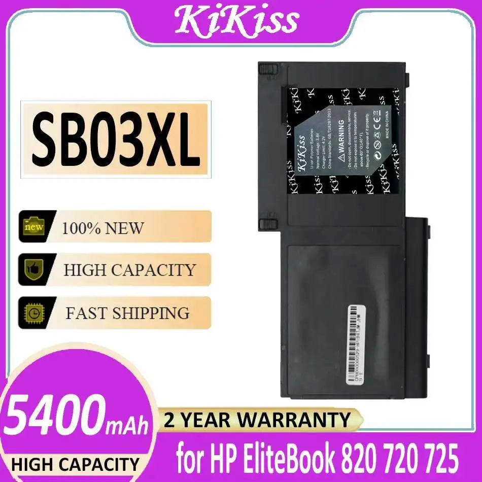 Аккумулятор для ноутбука SB03XL 5400 мАч для HP Elitebook 820 720 725 G1 G2 Hstnn-IB4T Hstnn-L13c Hstnn-LB4T SB03046XL
Аккумулятор для ноутбука SB03XL 5400 мАч для HP Elitebook 820 720 725 G1 G2 Hstnn-IB4T Hstnn-L13c Hstnn-LB4T SB03046XL