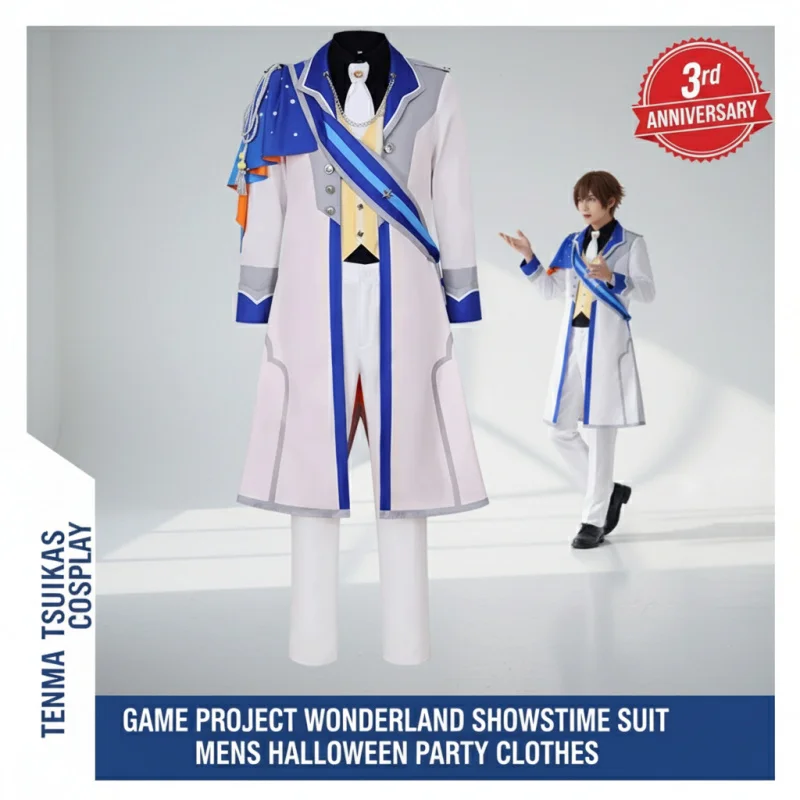 ☆SunlCos Tenma Tsukasa Costume Set Game Project Cosplay Wonderland Showtime Suit Mens Halloween Party Clothes☆
☆SunlCos Tenma Tsukasa Costume Set Game Project Cosplay Wonderland Showtime Suit Mens Halloween Party Clothes☆