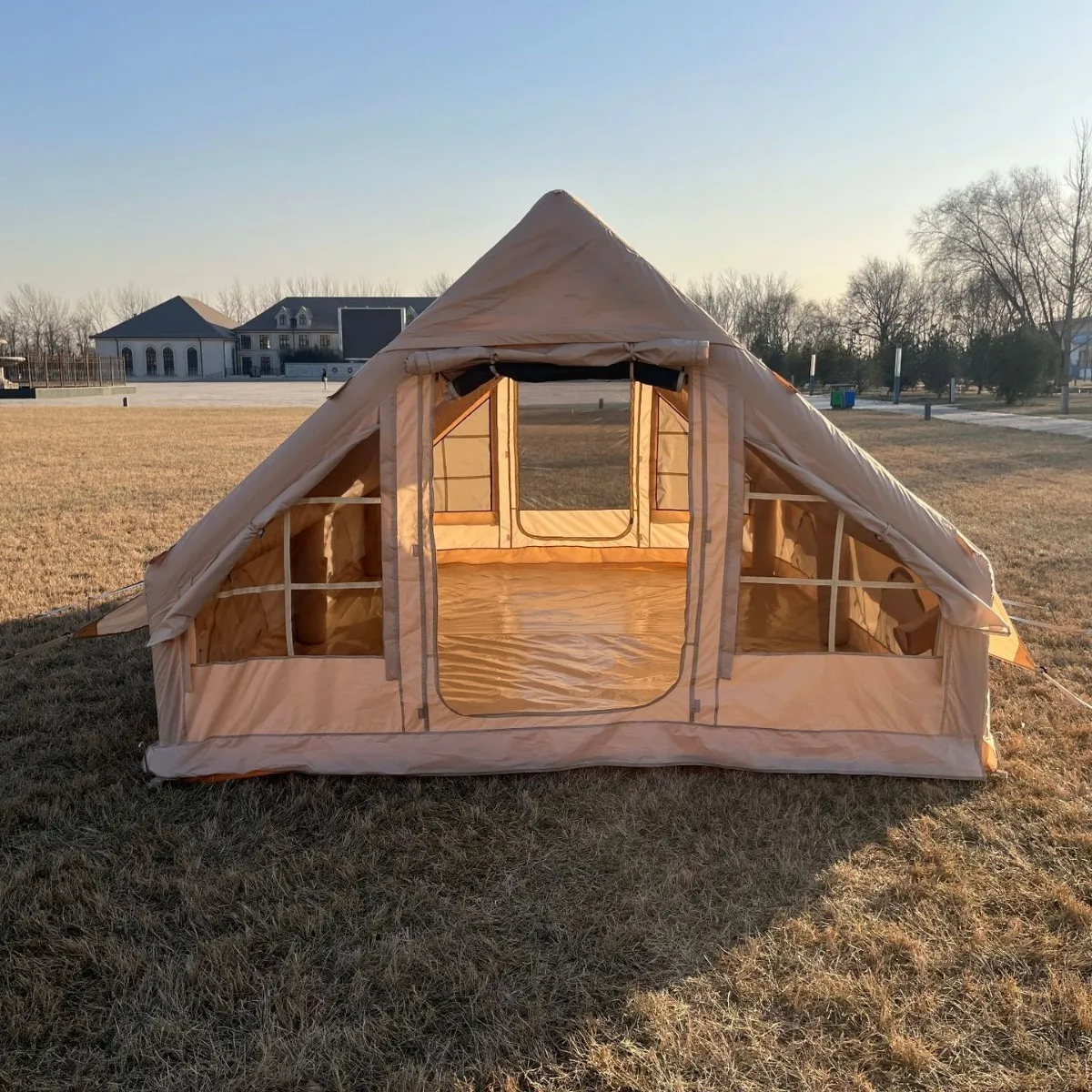 Inflatable Triangle Tent Outdoor Camping Portable Oxford Cloth Waterproof Windproof Quick Setup Glamping Tent
Inflatable Triangle Tent Outdoor Camping Portable Oxford Cloth Waterproof Windproof Quick Setup Glamping Tent