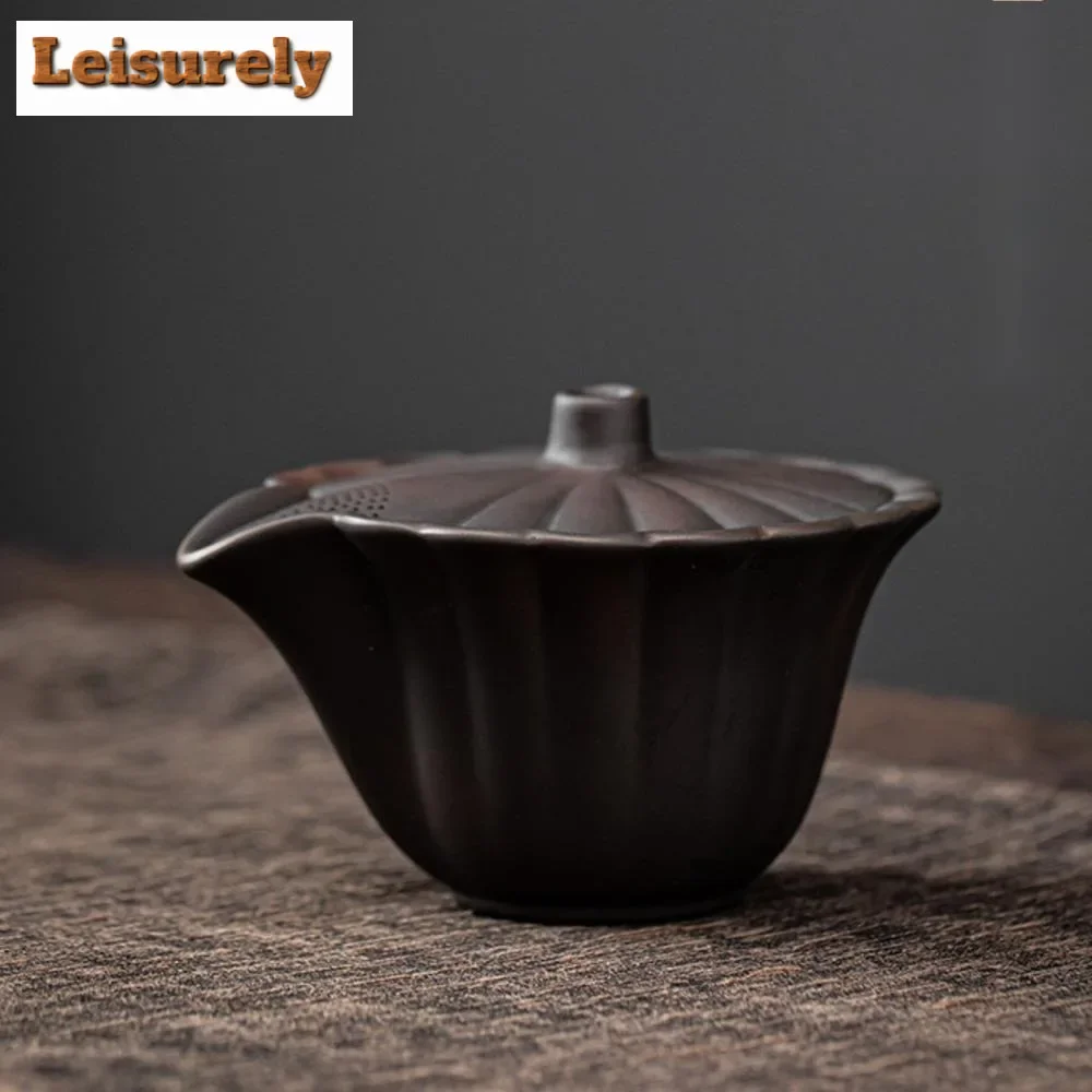150ml Qingxi Purple Pottery Petals Gaiwan Japanese Hand Grasping Tea Tureen Tea Maker Cover Bowl Chinese Tea Set Collection Gift
150ml Qingxi Purple Pottery Petals Gaiwan Japanese Hand Grasping Tea Tureen Tea Maker Cover Bowl Chinese Tea Set Collection Gift