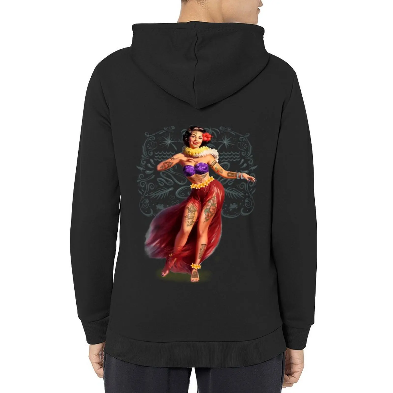 Metro&medio Designs - Tattoed hula dancer Pin-up Hoodie men's coat mens designer clothes mens clothing new hooded tee
Metro&medio Designs - Tattoed hula dancer Pin-up Hoodie men's coat mens designer clothes mens clothing new hooded tee