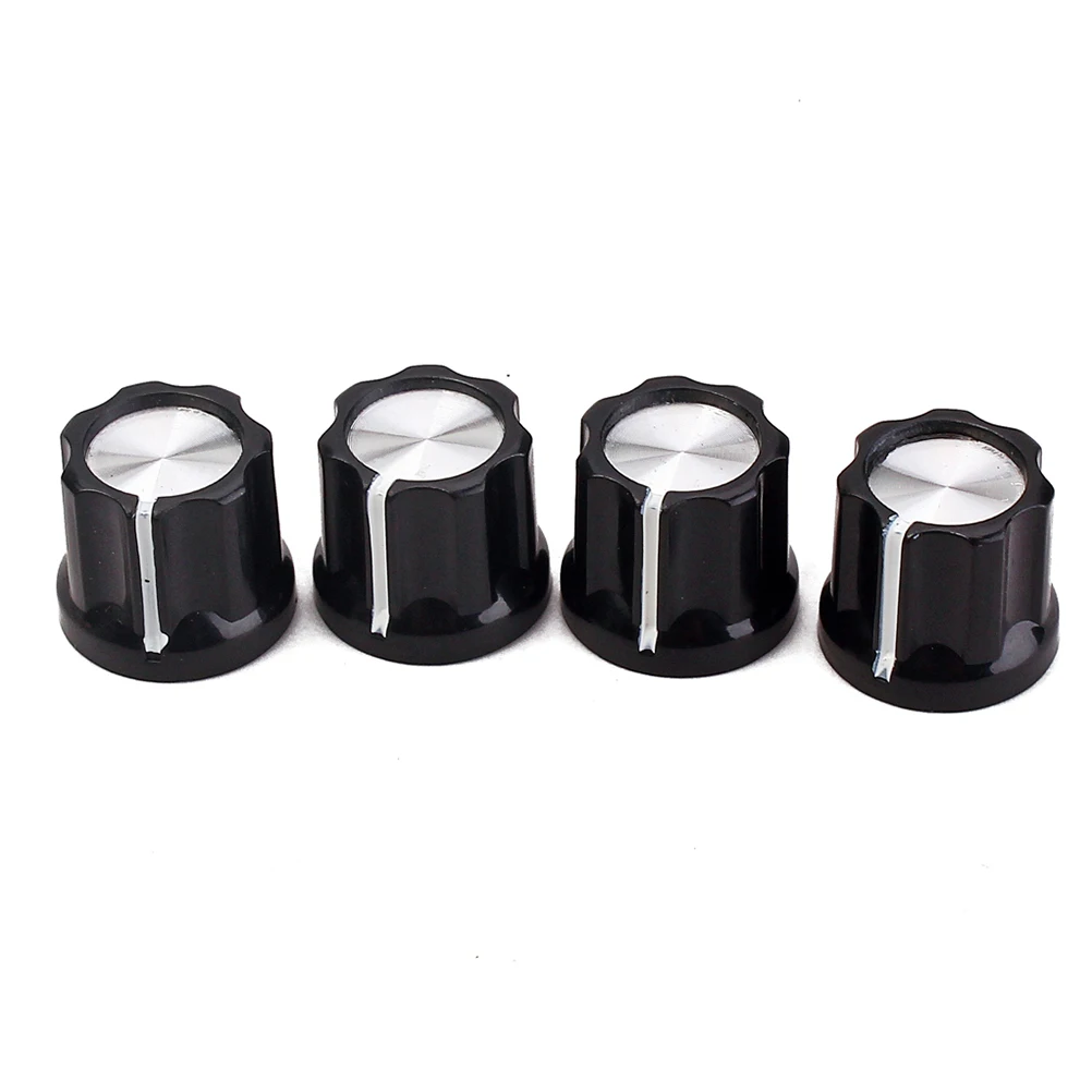 Aluminum Foil Knob for Guitar Amp Bass Accessories D-type Shaft Potentiometer Vintage Silver Durability Lightweight
Aluminum Foil Knob for Guitar Amp Bass Accessories D-type Shaft Potentiometer Vintage Silver Durability Lightweight