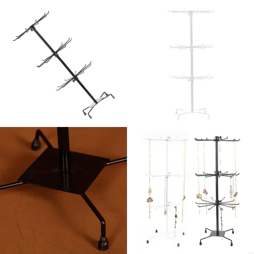 3 Level Display Rack with Rotating Feature Jewelry Display Fixture Display Stand
3 Level Display Rack with Rotating Feature Jewelry Display Fixture Display Stand